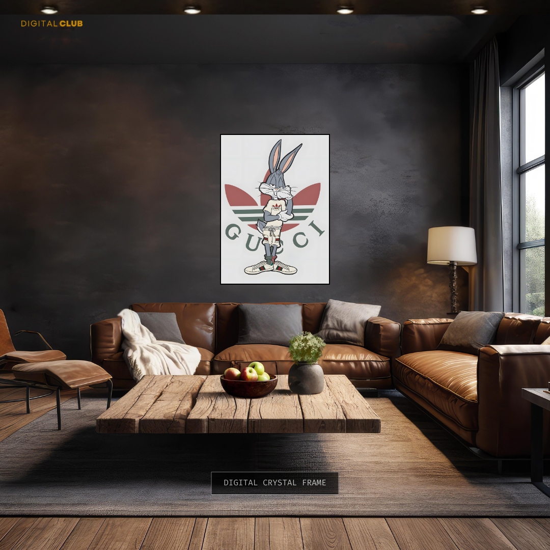 Gucci x Bugs Bunny - Premium Wall Art