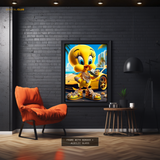 Tweety Pie Looney Tunes WB Premium Wall Art