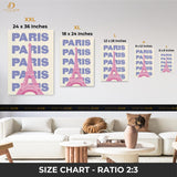 Paris - Travel & Places - Premium Wall Art