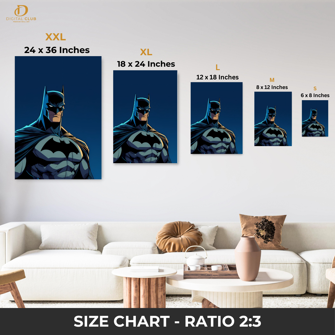 Batman - Marvel - Premium Wall Art