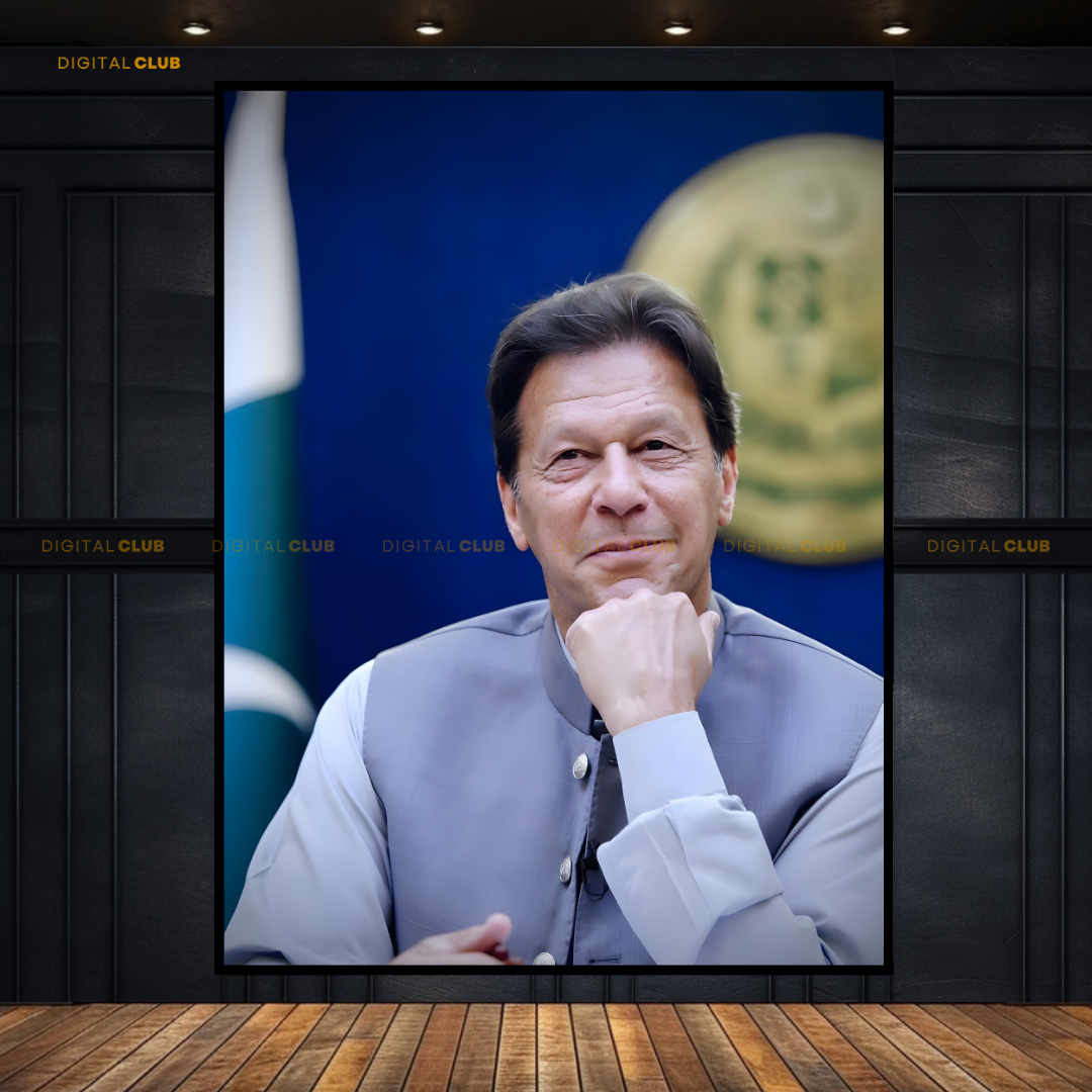 Imran Khan Former PM Pakistan Premium Wall Art