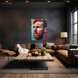 Lionel Messi Artwork Premium Wall Art