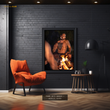 Andrew Tate Kick Boxer Premium Wall Art