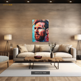 Lionel Messi Artwork Premium Wall Art