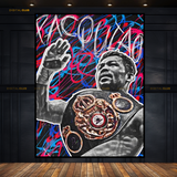 Manny Pacquiao Boxing Premium Wall Art