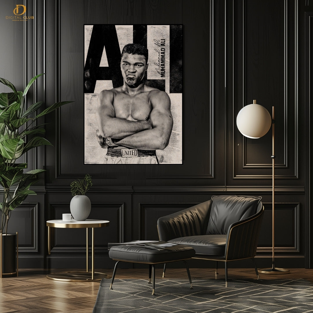 Muhammad Ali - Boxing - Premium Wall Art