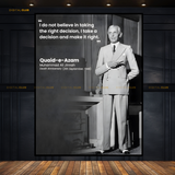 Quaid-e-Azam Pakistan Founder Premium Wall Art