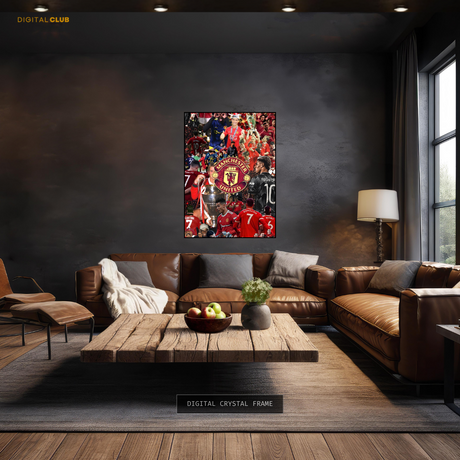 Manchester United FC Poster Premium Wall Art