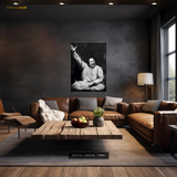 Nusrat Fateh Ali Khan Premium Wall Art