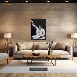 Nusrat Fateh Ali Khan Premium Wall Art