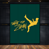 Zlatan - Football - Premium Wall Art