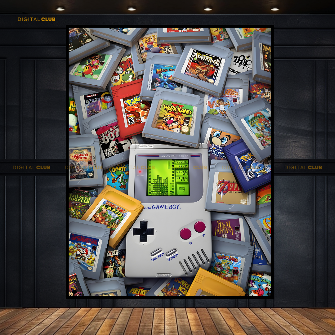 Game Boy Nintendo Premium Wall Art