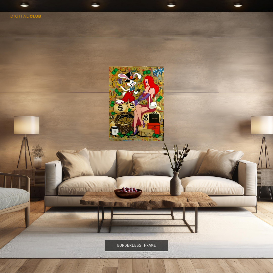 Money Pop Art - Premium Wall Art