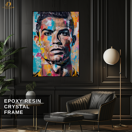 C Ronaldo - Football - Premium Wall Art