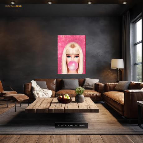 Barbie Doll - Artwork - Premium Wall Art