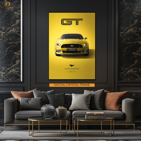 GT Ford Mustang - Artwork - Premium Wall Art