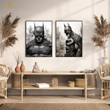 Batman Artwork - 2 Panel Wall Art