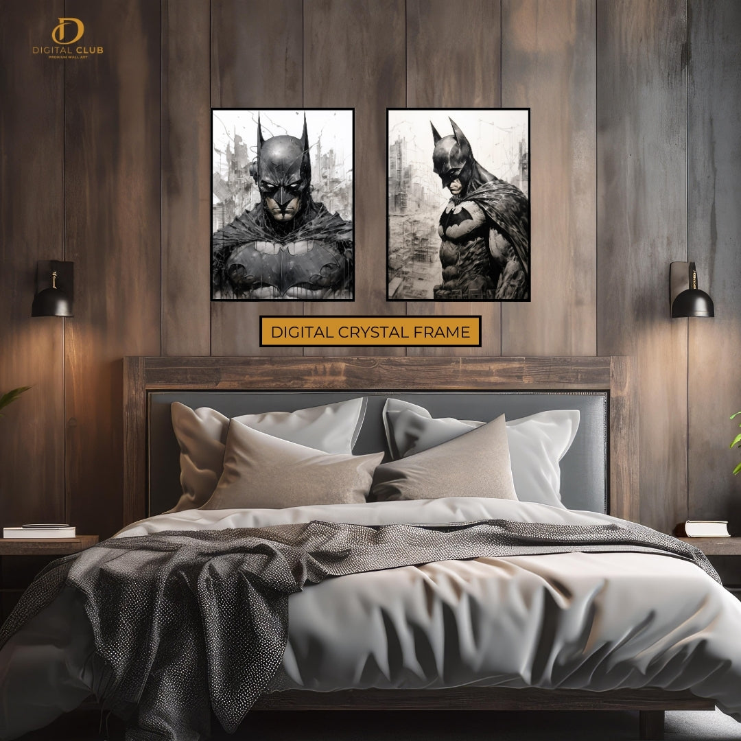 Batman Artwork - 2 Panel Wall Art