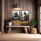 Batman Artwork - 2 Panel Wall Art