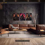 COD Characters Gaming - 3 Panel Wall Art