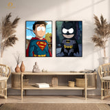 Superman x Batman - 2 Panel Wall Art