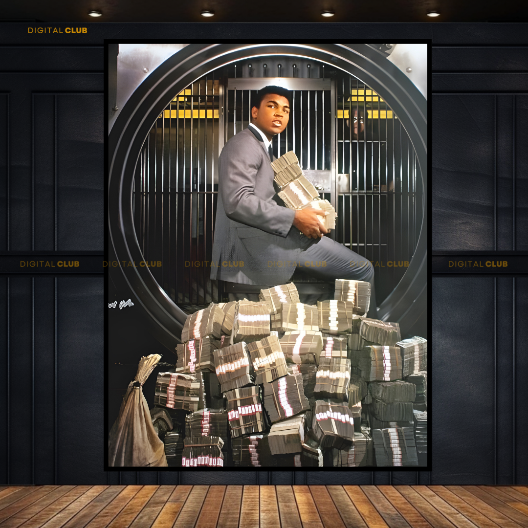 Muhammad Ali The Greatest Boxing Premium Wall Art