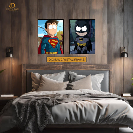 Superman x Batman - 2 Panel Wall Art