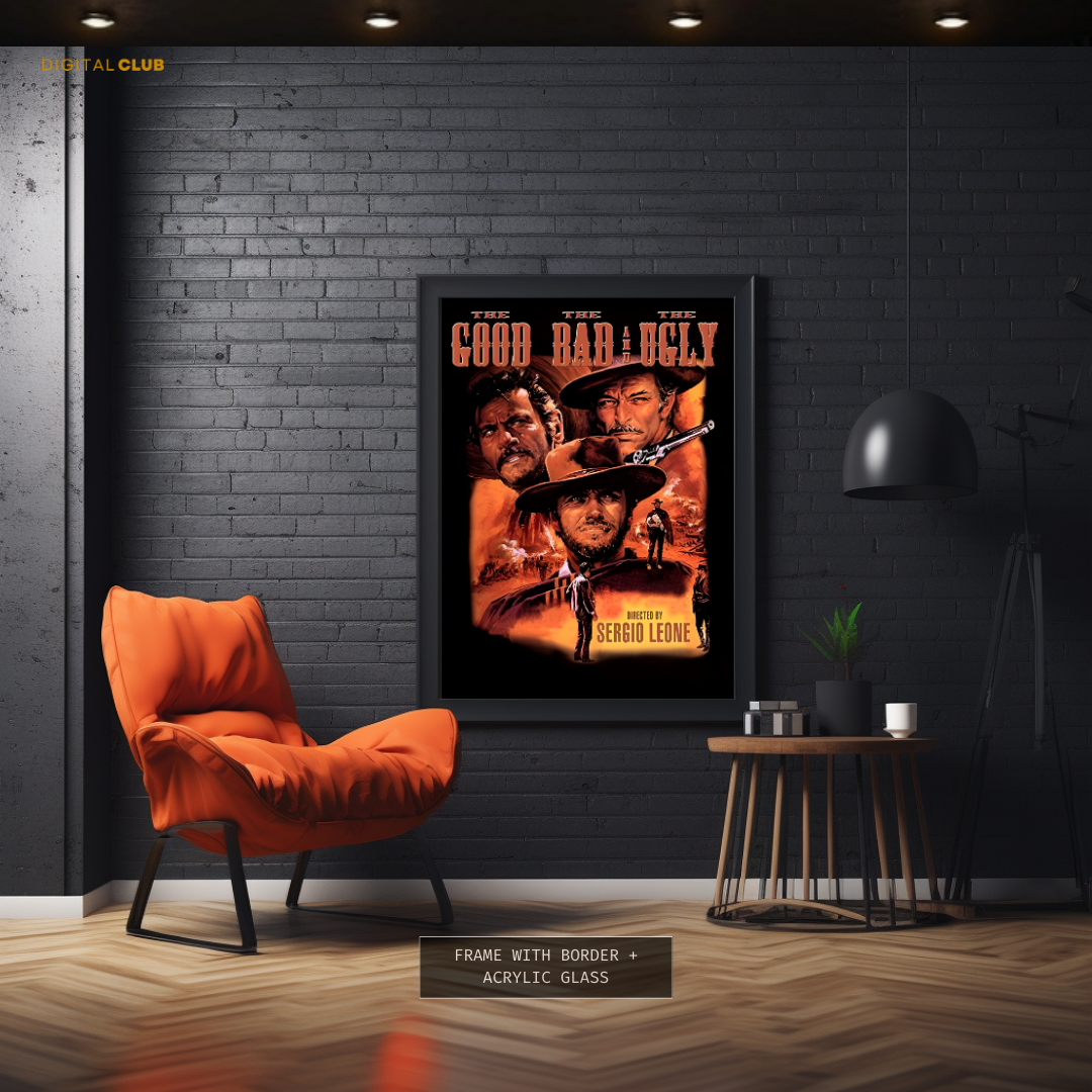 The Good The Bad & The Ugly Movie 3 Premium Wall Art