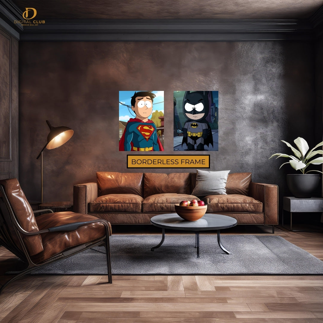 Superman x Batman - 2 Panel Wall Art