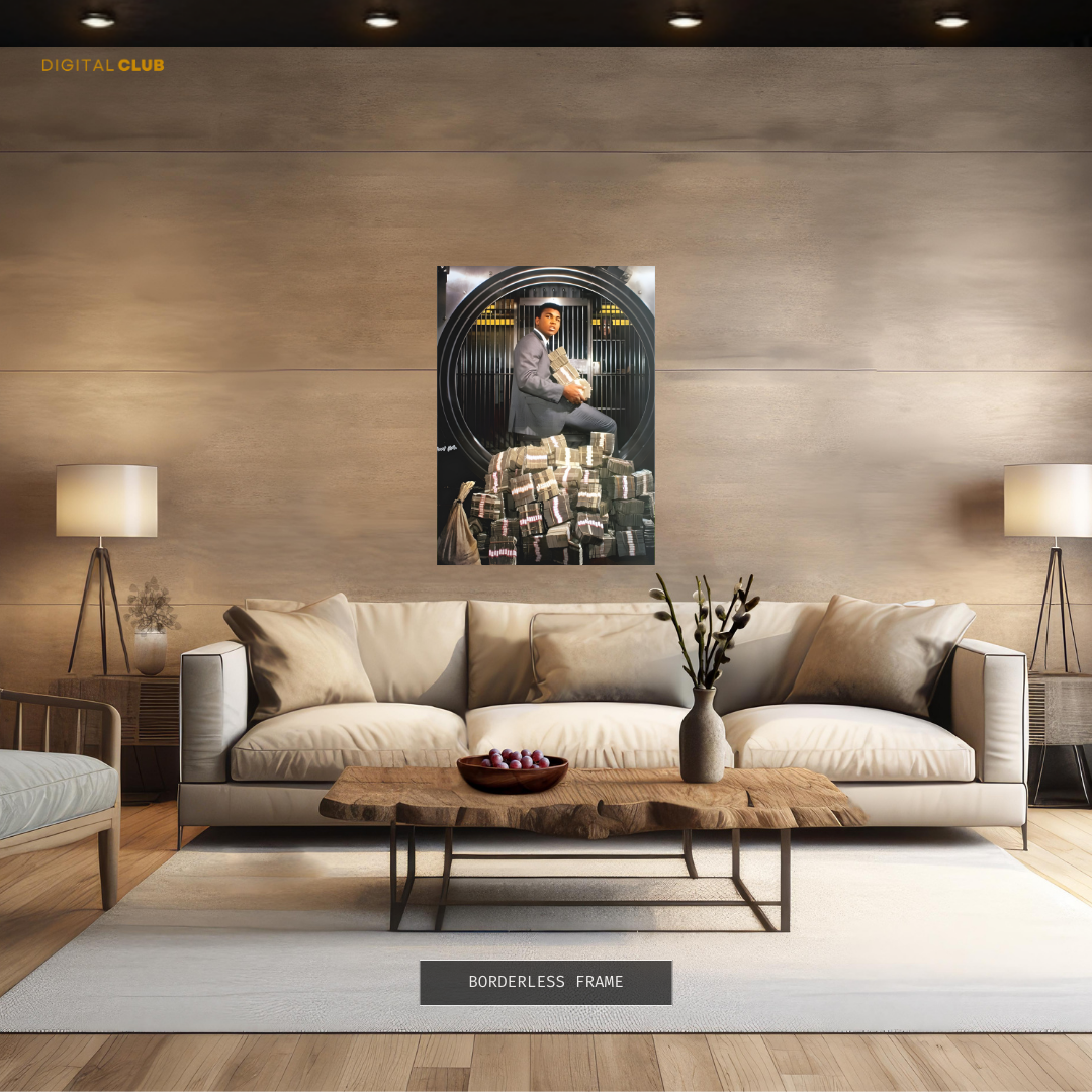 Muhammad Ali The Greatest Boxing Premium Wall Art