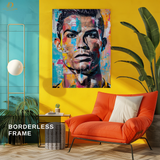 C Ronaldo - Football - Premium Wall Art