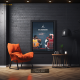 Kobe Bryant & Michael Jordan Premium Wall Art