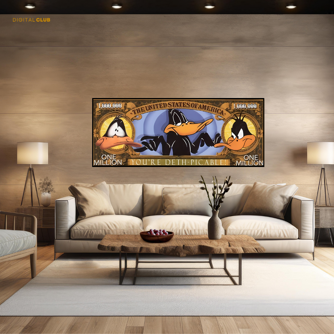 Daffy Duck Artwork - Ultra-Wide Wall Art