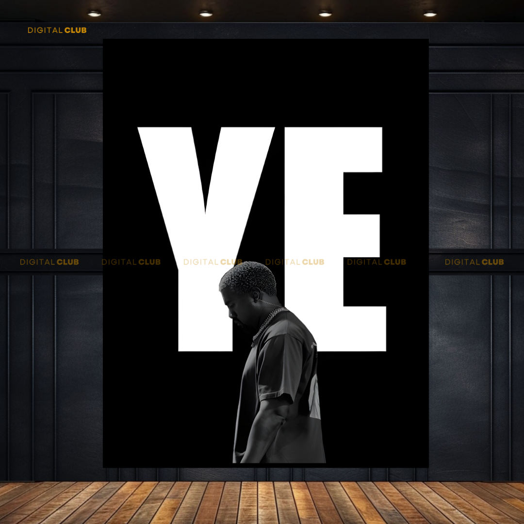 YE - Music Artist - Premium Wall Art