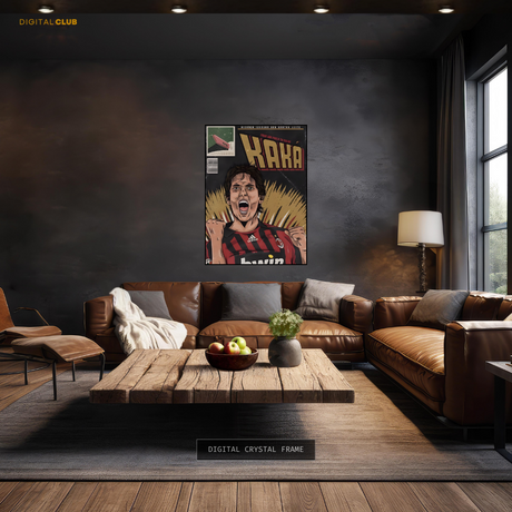 KAKA Brazil Team Football Premium Wall Art