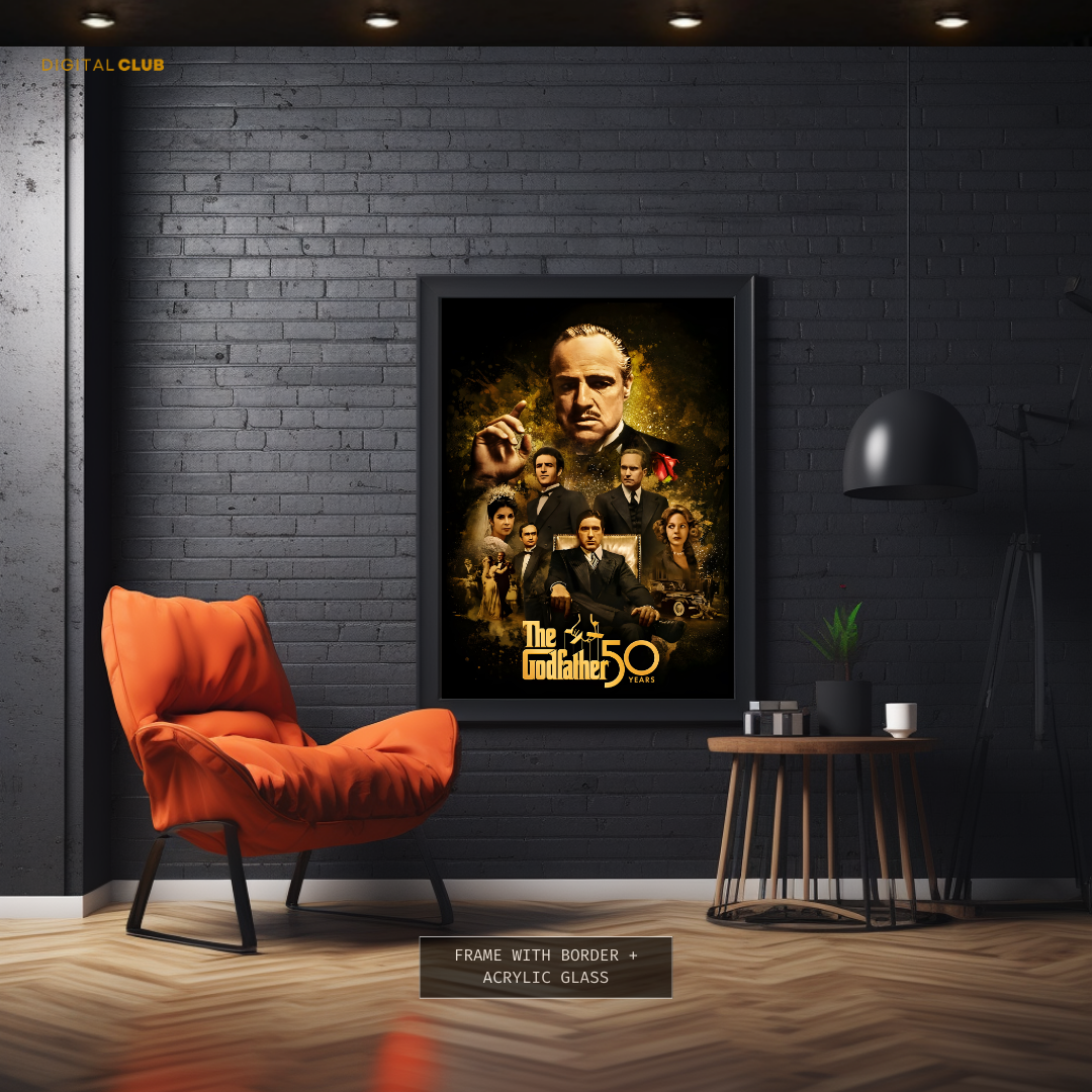 The Godfather 50th Anniversary Premium Wall Art