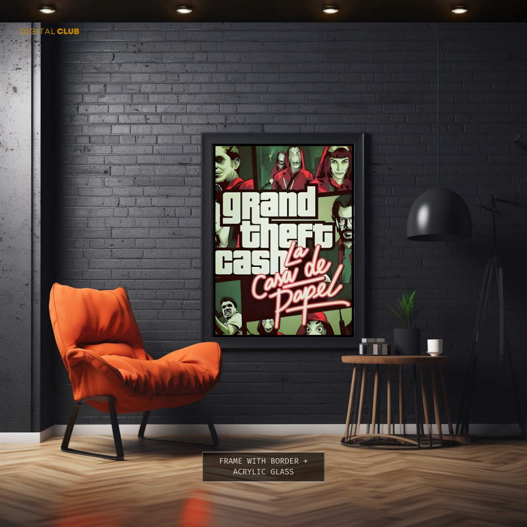 La Casa De Papel TV Series Premium Wall Art