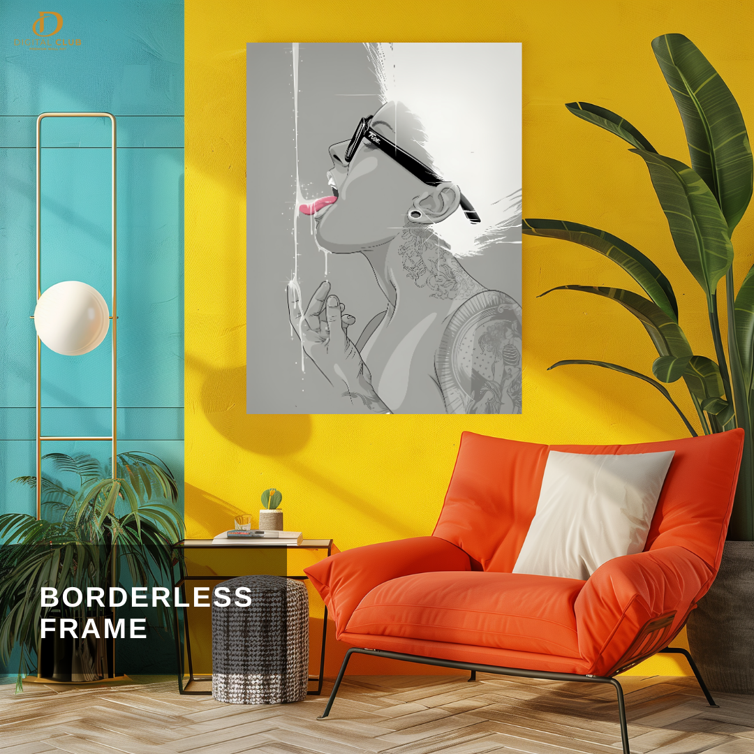 Fashion Girl - Trendy - Premium Wall Art