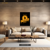 Buy The Dip - Crypto Artwork - Premium Wall Art