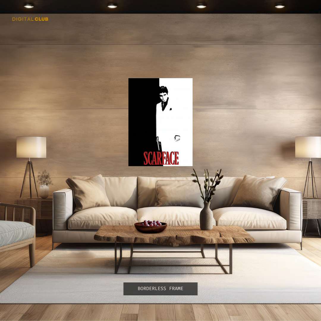 Scarface Cover Photo Premium Wall Art