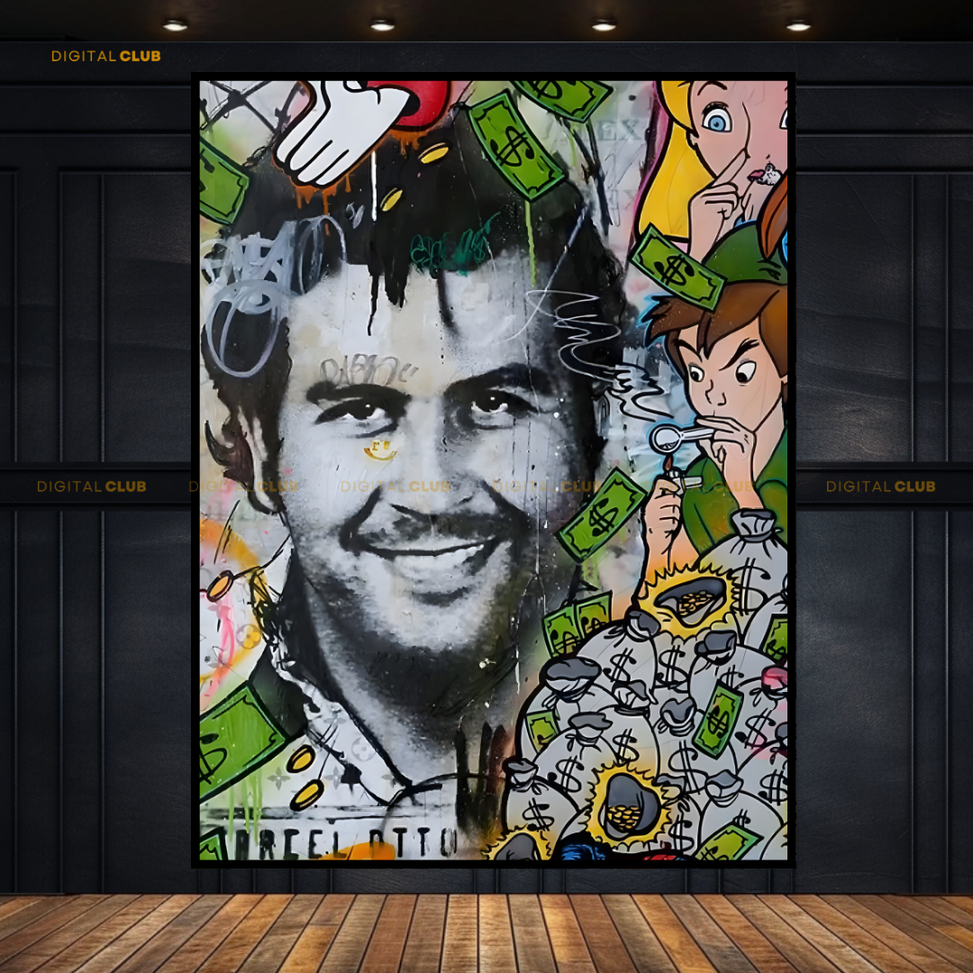 Narcos Pablo Escobar Columbia Premium Wall Art