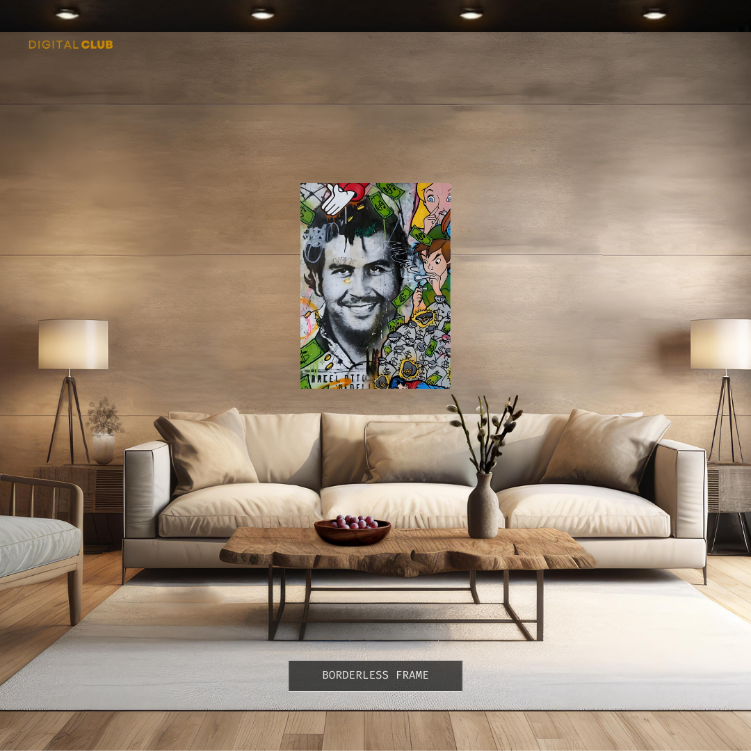 Narcos Pablo Escobar Columbia Premium Wall Art