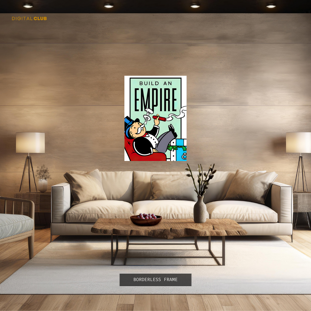 Monopoly Quote 7 Premium Wall Art