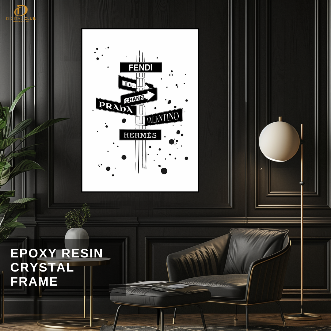 Brands Board - Trendy - Premium Wall Art