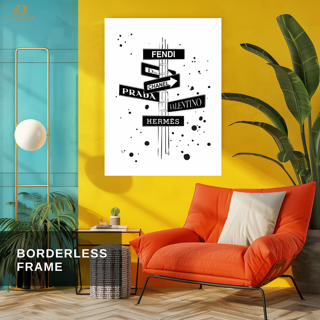 Brands Board - Trendy - Premium Wall Art