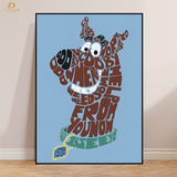 Scooby Doo - Cartoon - Premium Wall Art