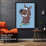 Scooby Doo - Cartoon - Premium Wall Art