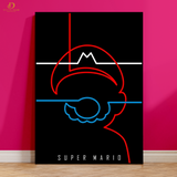 Super Mario - Cartoon - Premium Wall Art