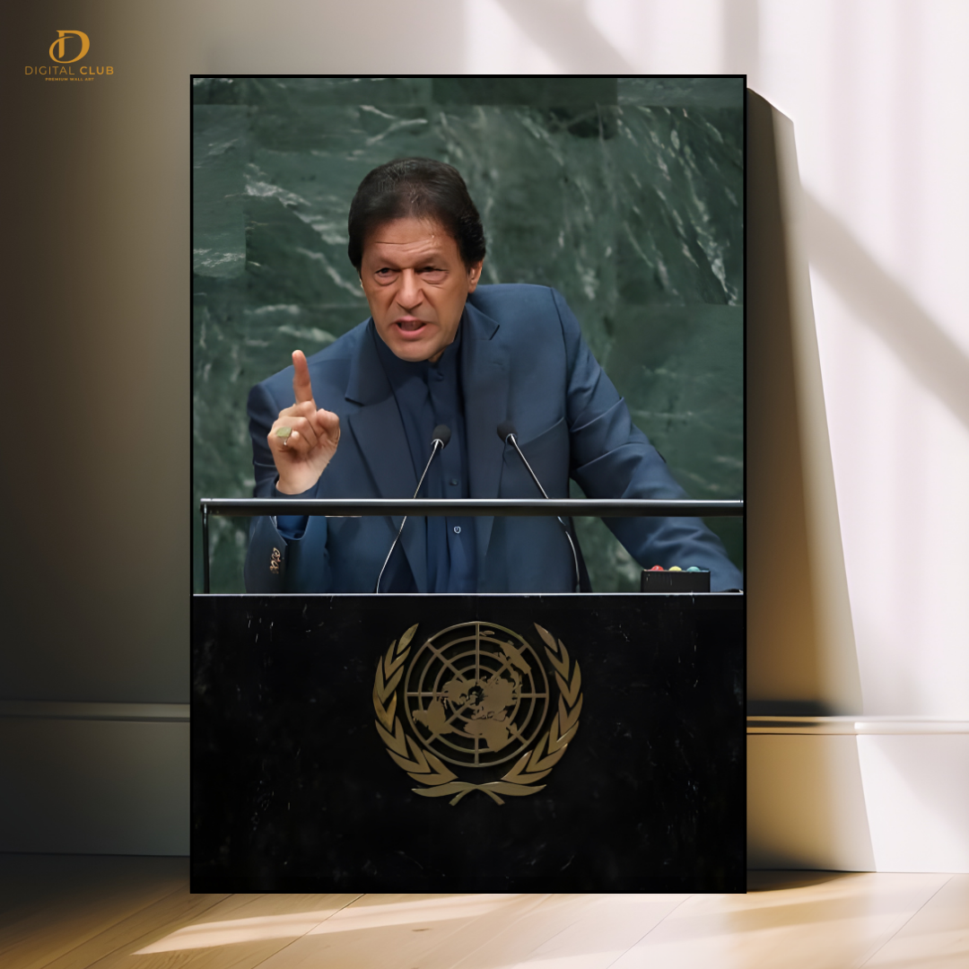 Imran Khan 7 - Pakistan - Premium Wall Art