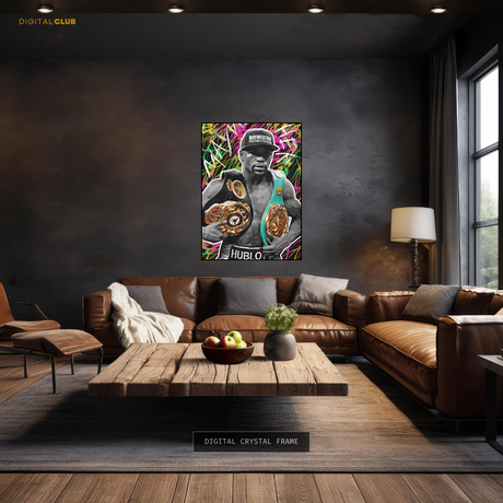 Mayweather Boxing Artwork Premium Wall Art